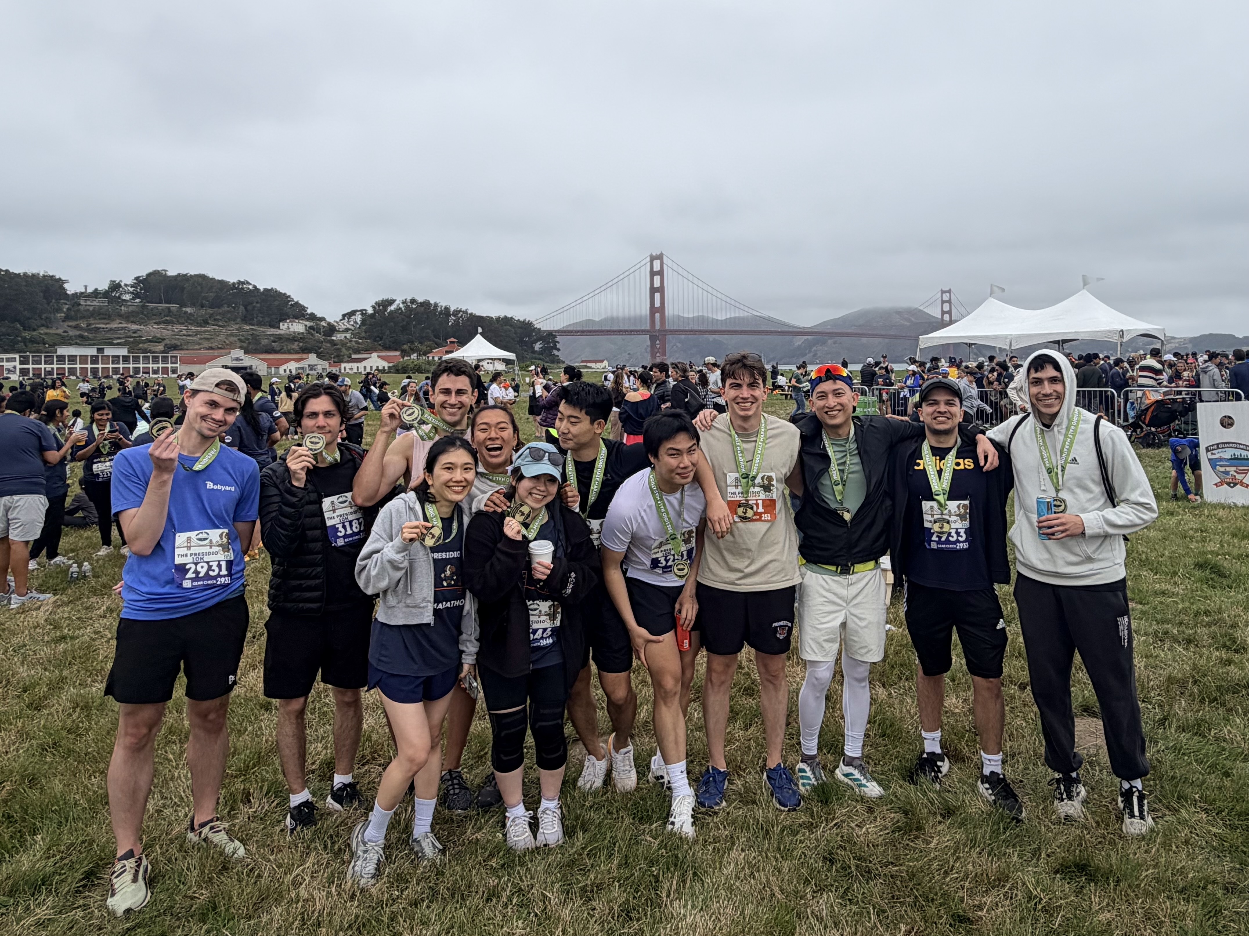 Bobyard team after a race in San Francisco